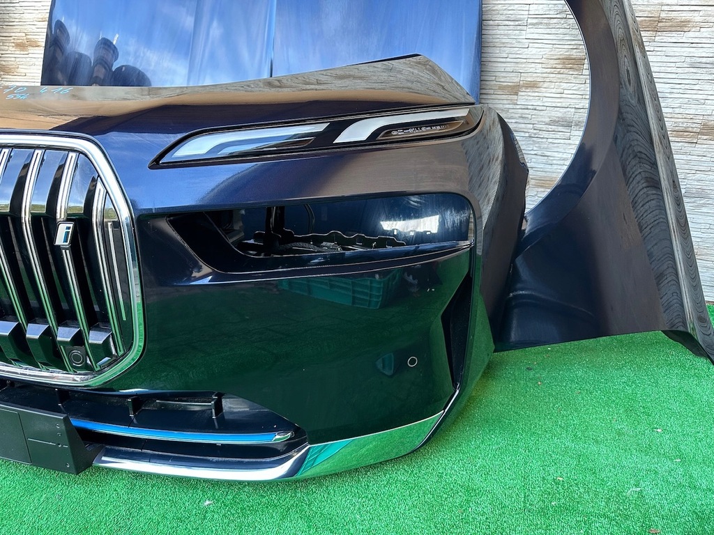фото №7, Капот крила бампер лампи pas передній радіатор bmw 7 g70 416