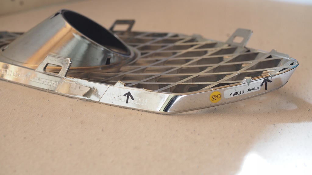 фото №12, Решітка бампера перед передня права bentley continental gt 20- 3sd807684a