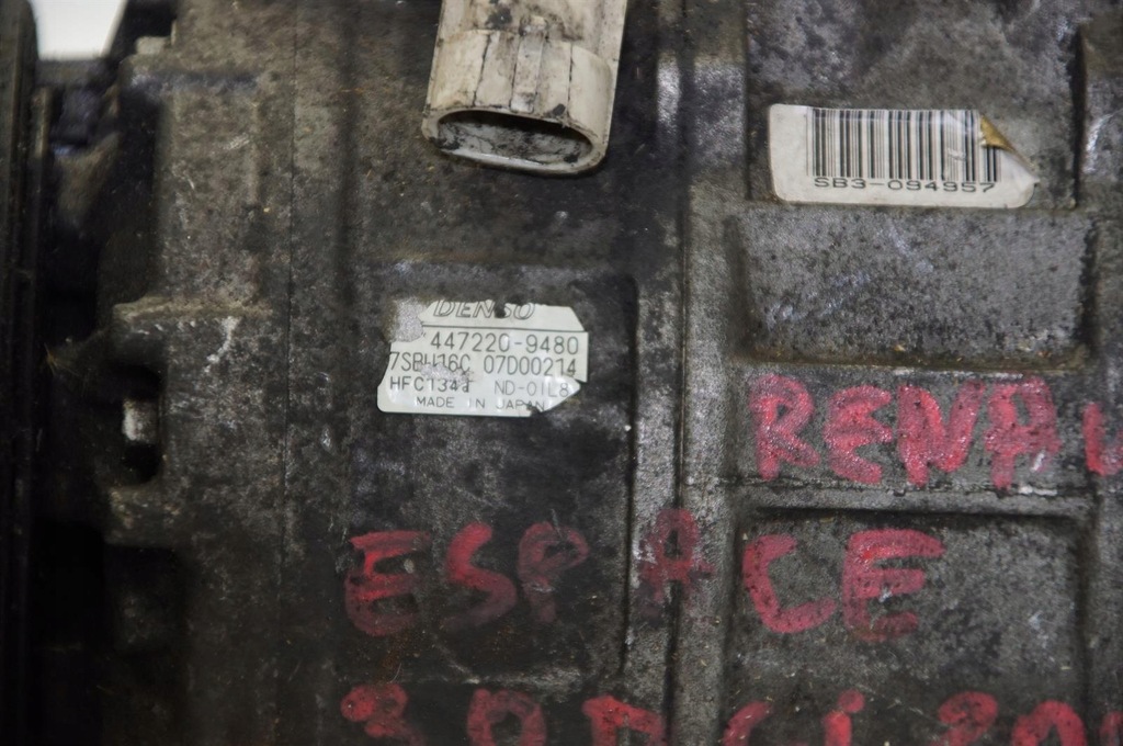 фото №4, Компресор кондиціонера 3.0dci renault espace