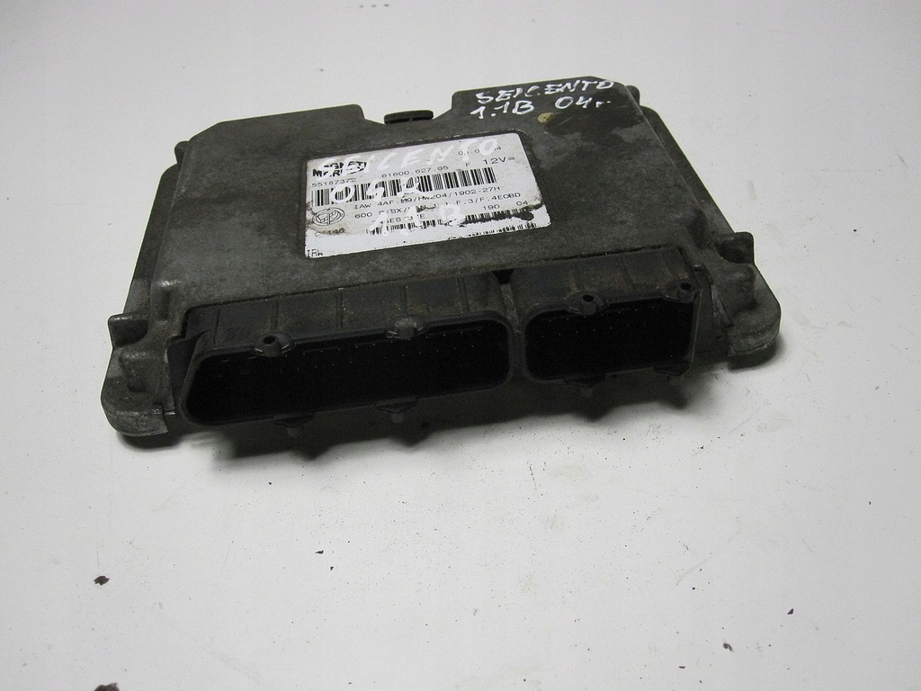 фото №6, Бортовий комп'ютер блок керування fiat seicento 1.1 04r