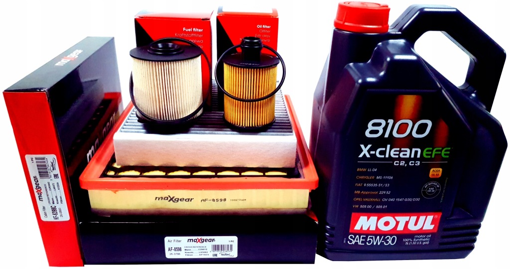 Купить 4 фильтры 5l масла motul 5w30 opel insignia a 2.0 cdti a20