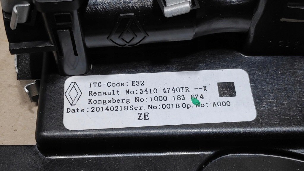 Выборщик передач автоматическая коробка передач renault fluence 341047407r Недорого