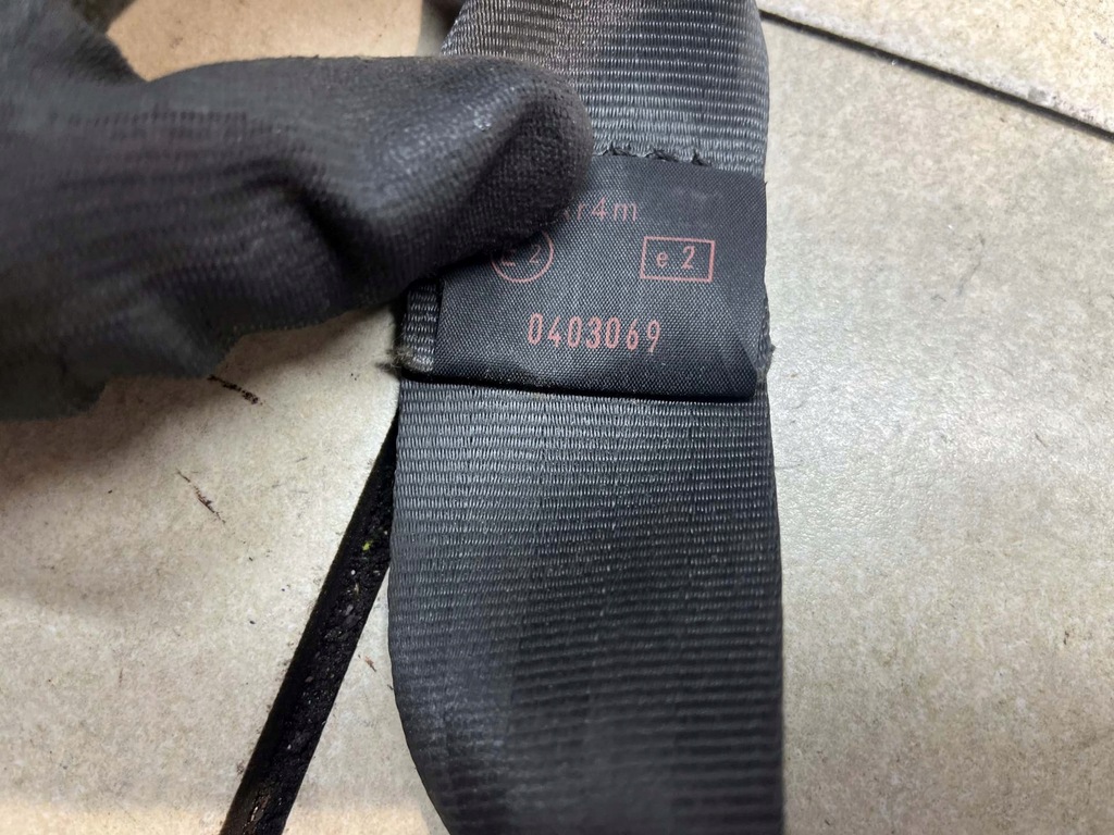 фото №10, Pas безопасности правый задняя peugeot 1007 1.4 16v 96446733