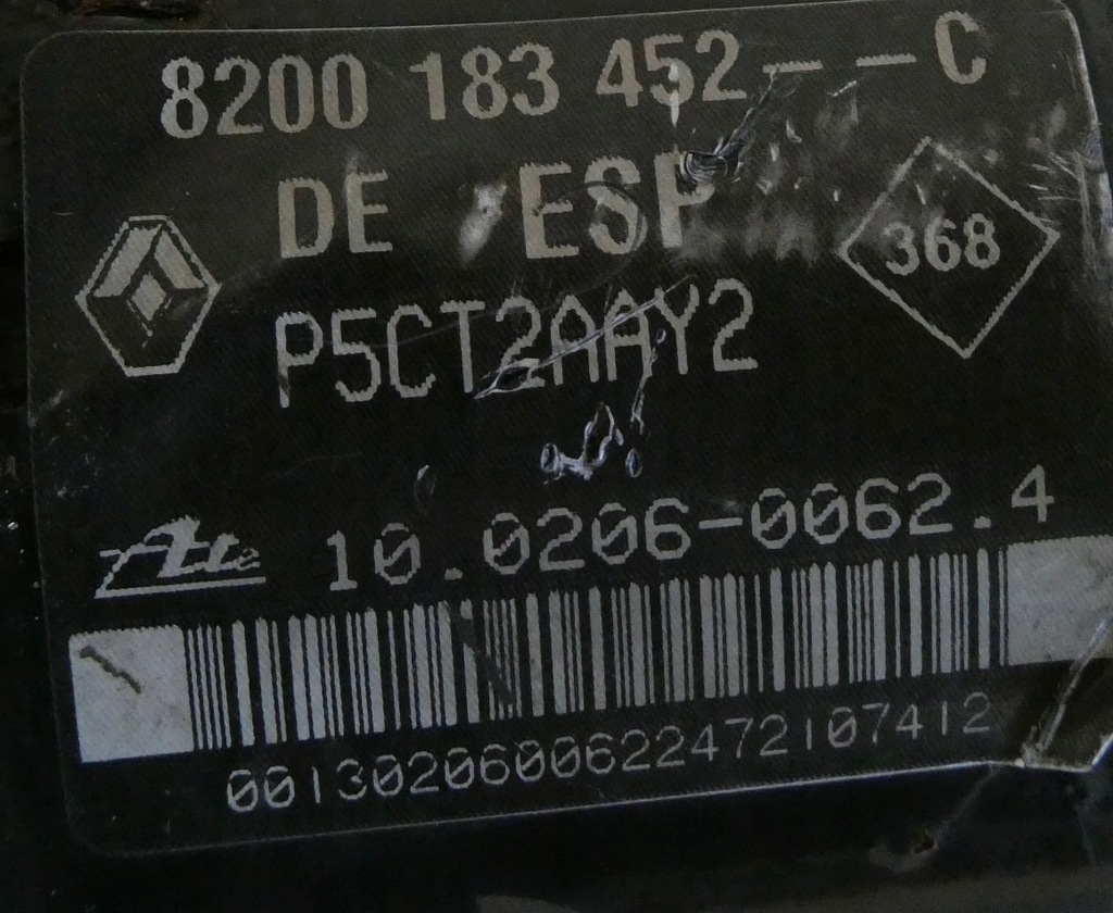 фото №3, Насос abs renault laguna ii 2