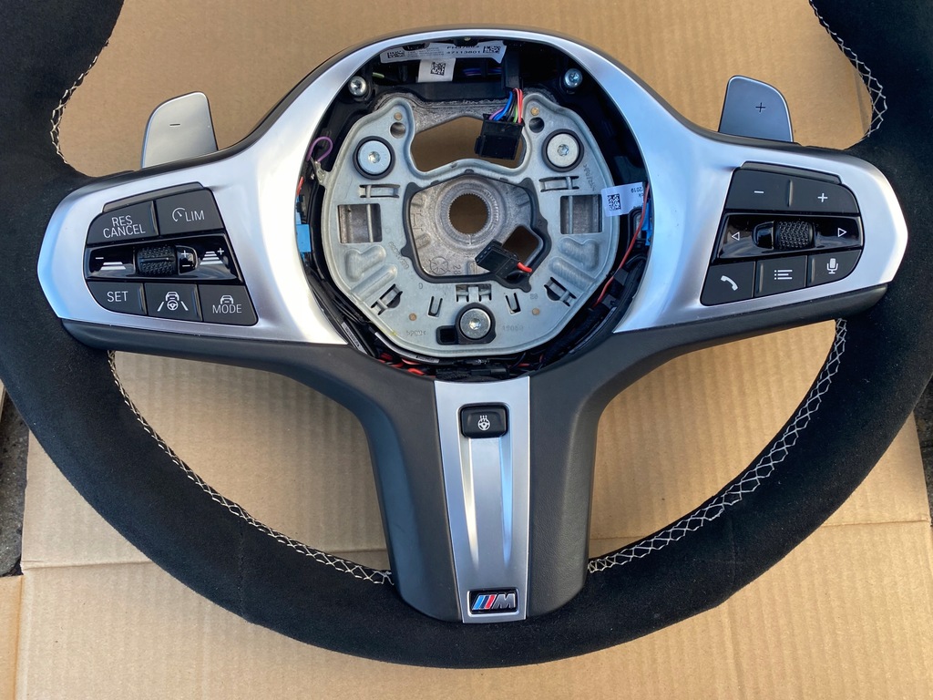 фото №5, Bmw 3 g20 g21 m набор воздуховод alcantara oryg.