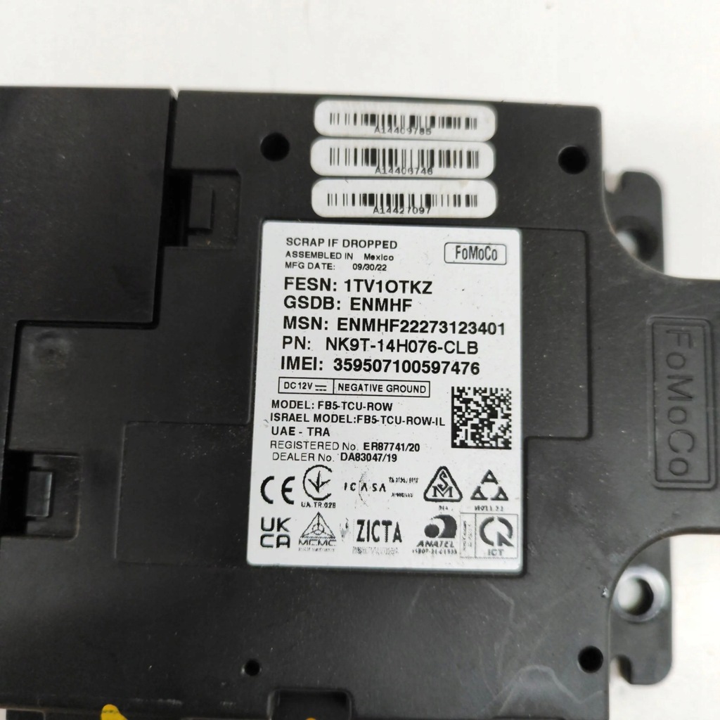 фото №7, Ford mustang mach-e 2023 модуль / блок управления bluetooth