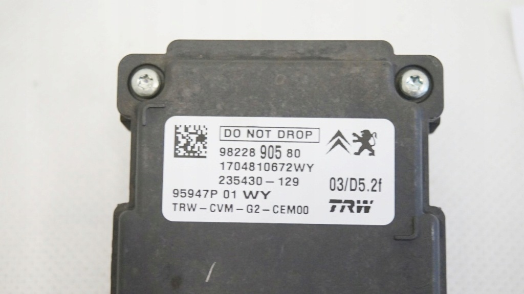 фото №2, Асистент поперечина руху citroen c3 iii 9822890580