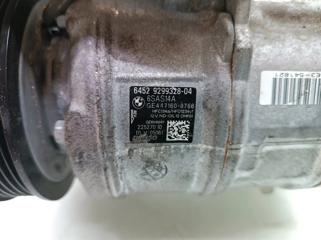 Bmw 3 series компресор / компресор кондиціонера a/c 320d дизель 9299328 Зі Шроту