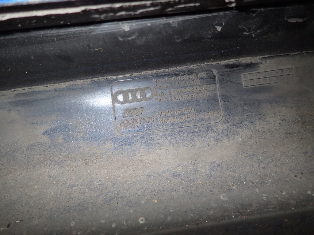 фото №8, Audi rs4 8k9 b8 avant молдинг поріг накладка ліва n1