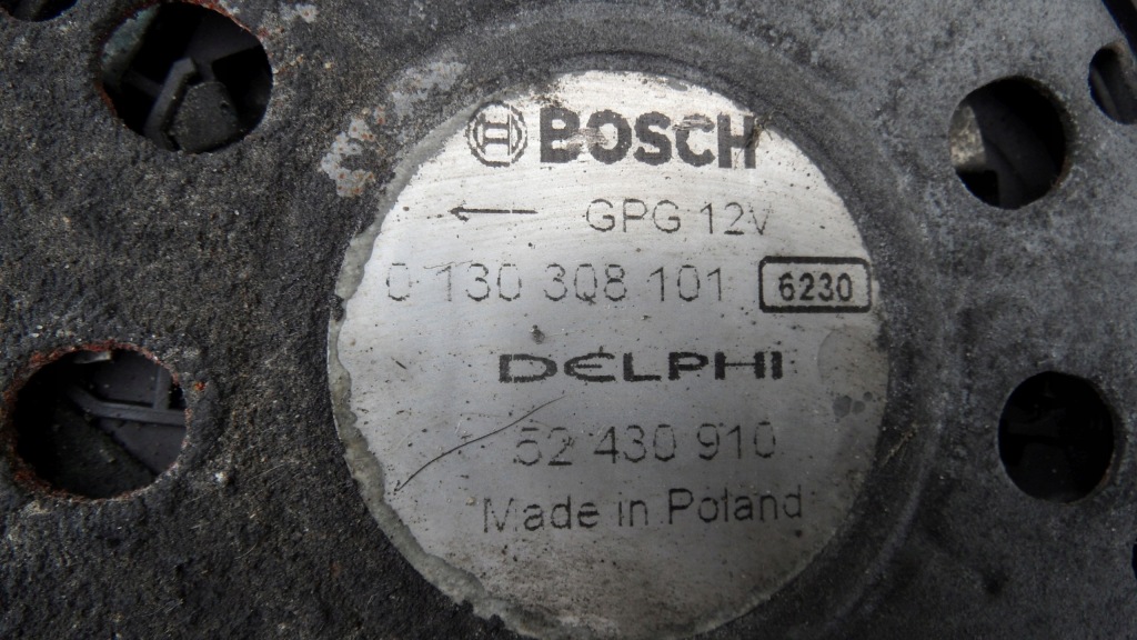 Opel astra j iv 10r вентилятор радиатора 0130308101 52430910 13281777 в Украине