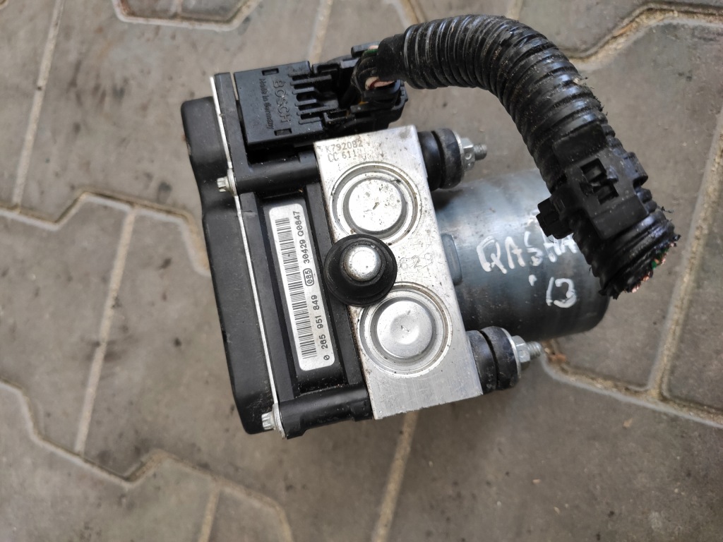 фото №1, Nissan qashqai 2013r насос abs 0265951849