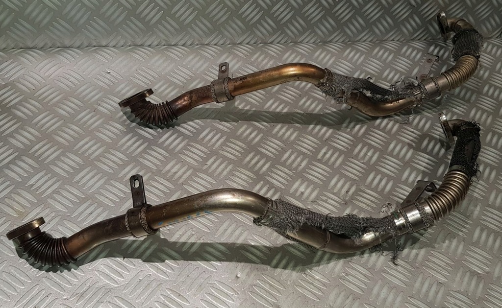 фото №9, Vw touareg 7l phaeton 5.0 tdi v10 труба шланг трубка выхлопных газов egr 07z131520h