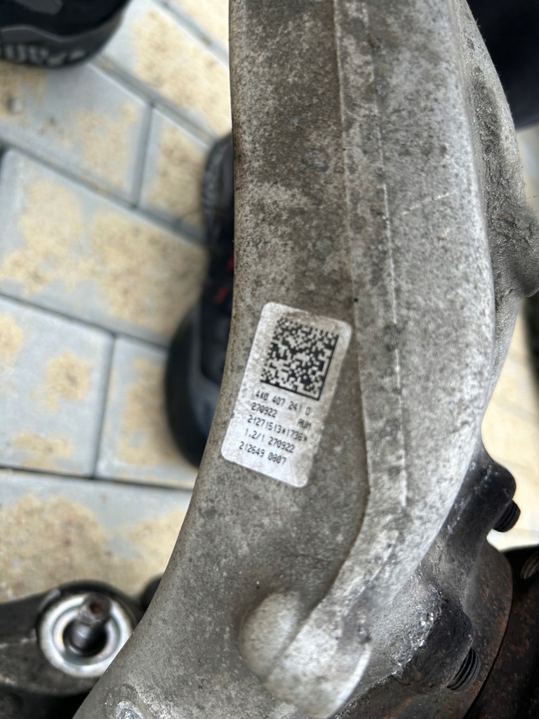 фото №6, Audi a6 c8 4k0 поворотный кулак левый перед oryg