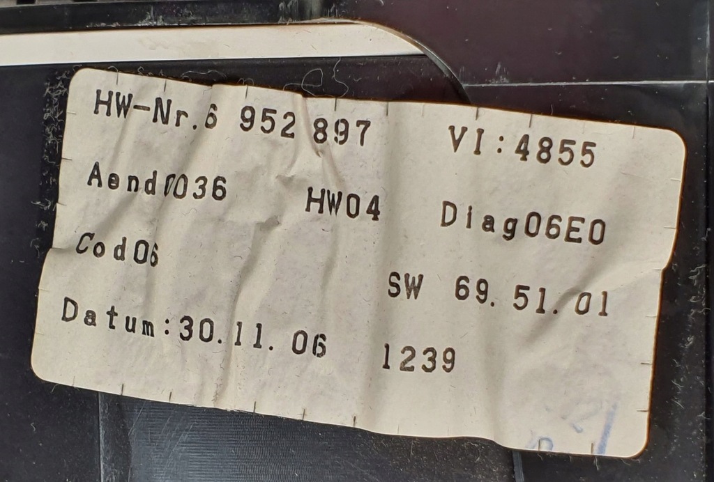 фото №6, Счетчик приборы bmw 6 e63 e64 4.8 v8 m6 9135263 eu