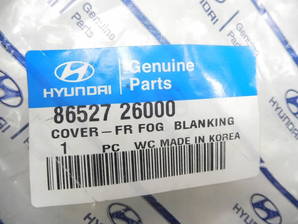 Заглушка решётка бампера hyundai santa fe 01-06 86527 26000 Киев
