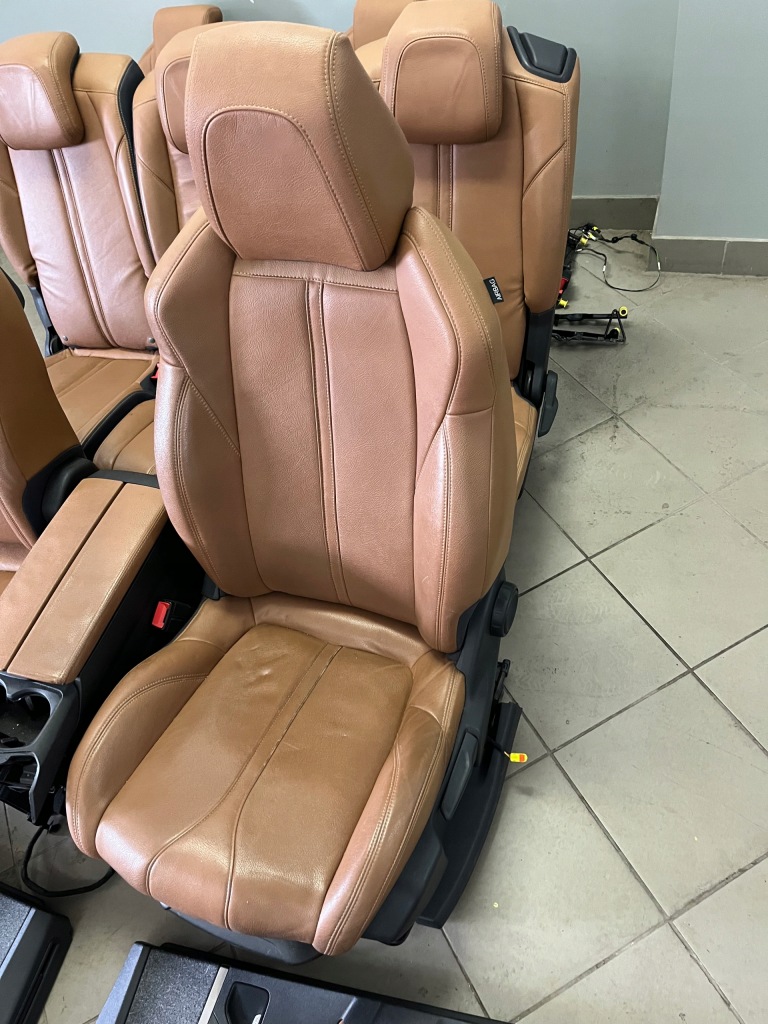 фото №9, Peugeot 5008 ii сиденья заднее сиденье обшивки обивка комплект europa кожа