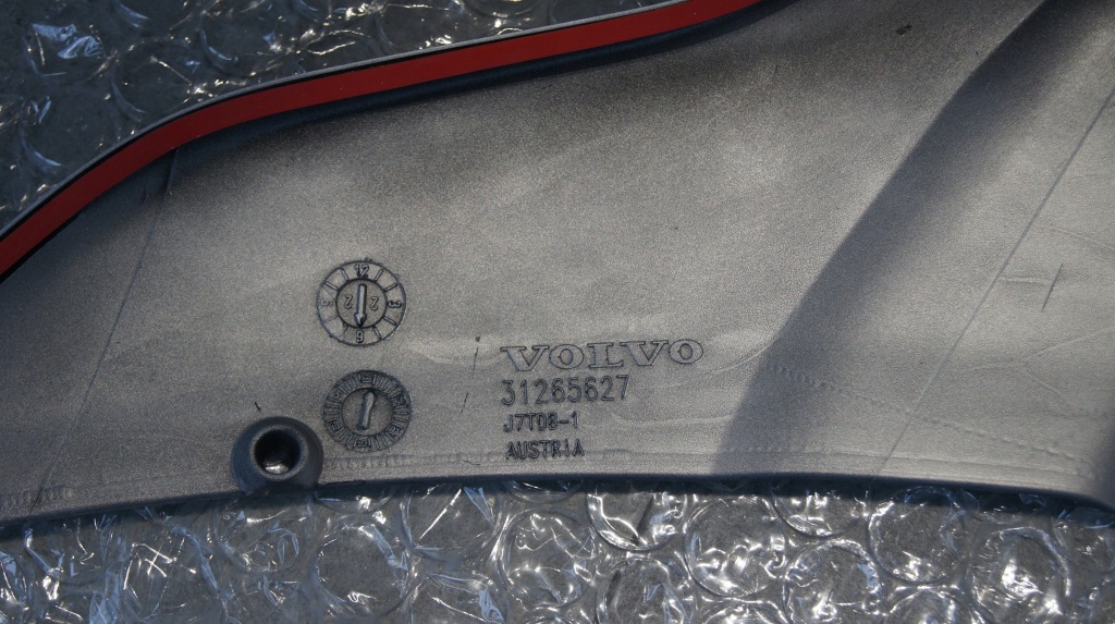 Спойлер бампера volvo s60 v60 ii перед r design в Украине