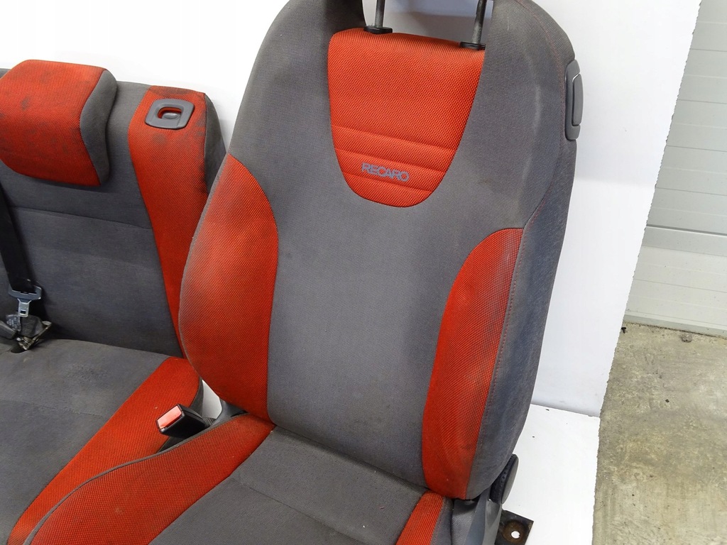 фото №13, Сиденья комплект перед задняя ford focus ii st recaro mk2