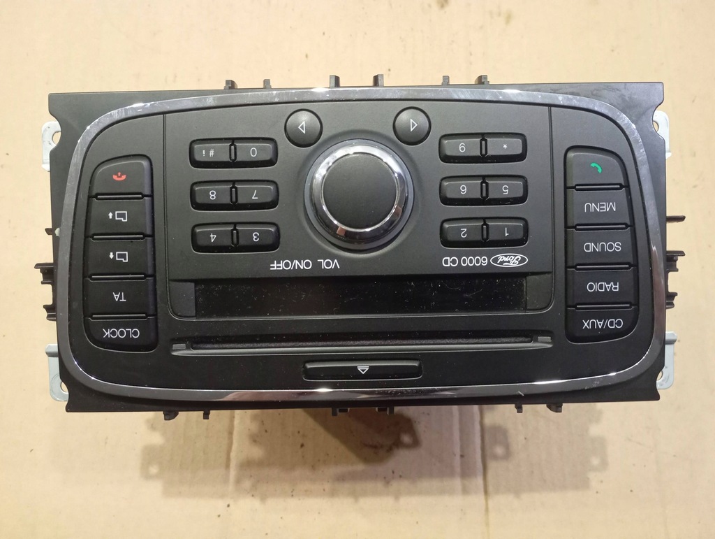 фото №1, Радіо 6000cd +kod ford s-max 2011