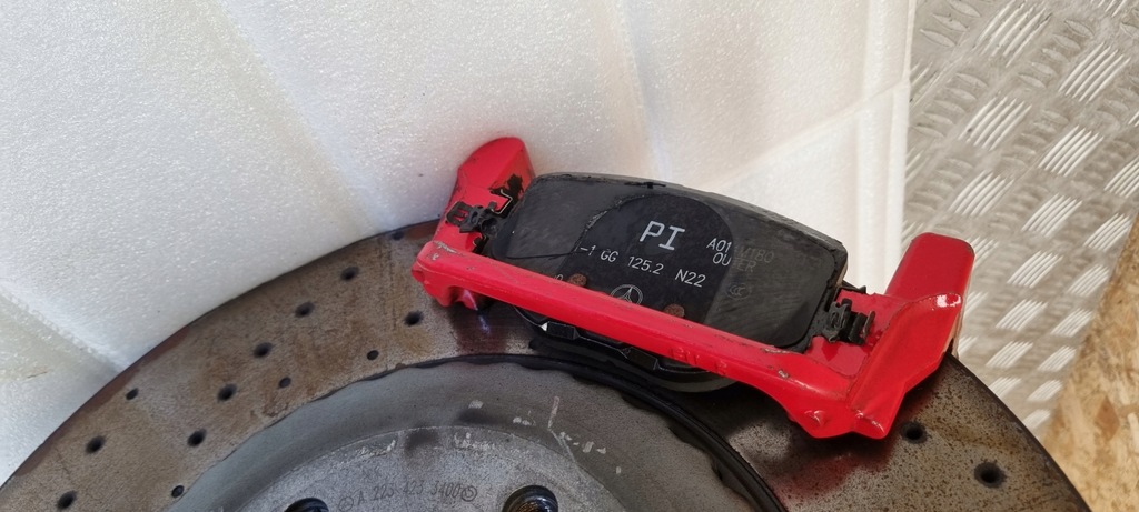 фото №11, Mercedes w206 c klasa amg поворотный кулак левая задняя рычаг a2064500 a2063101