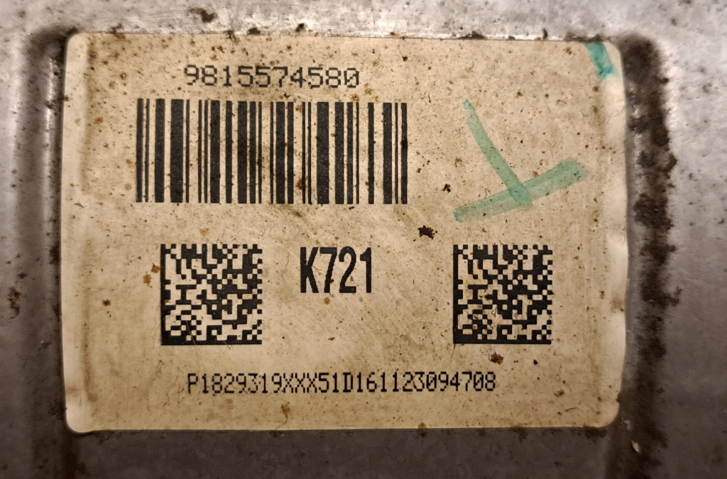 фото №6, Citroen peugeot 1.6 bluhdi каталізатор 9815574580