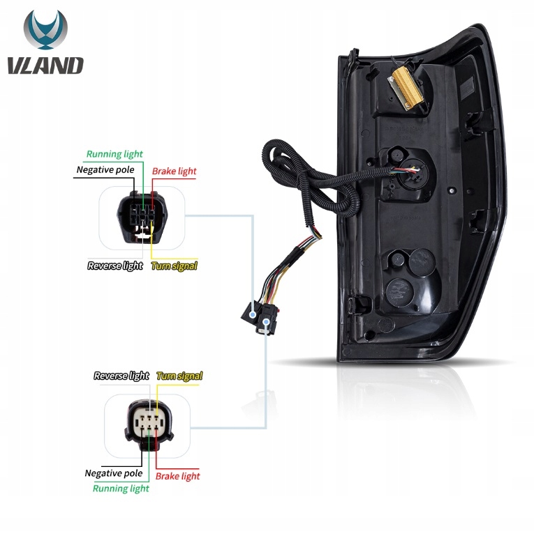 фото №11, Лампы задняя kpl vland led neon диоды динамические ford ranger v 5 mk5 2011-2022