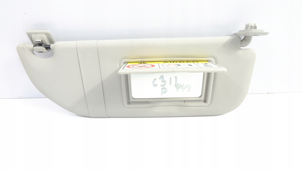 фото №1, Citroen c3 ii козырёк защита солнцезащитная правая