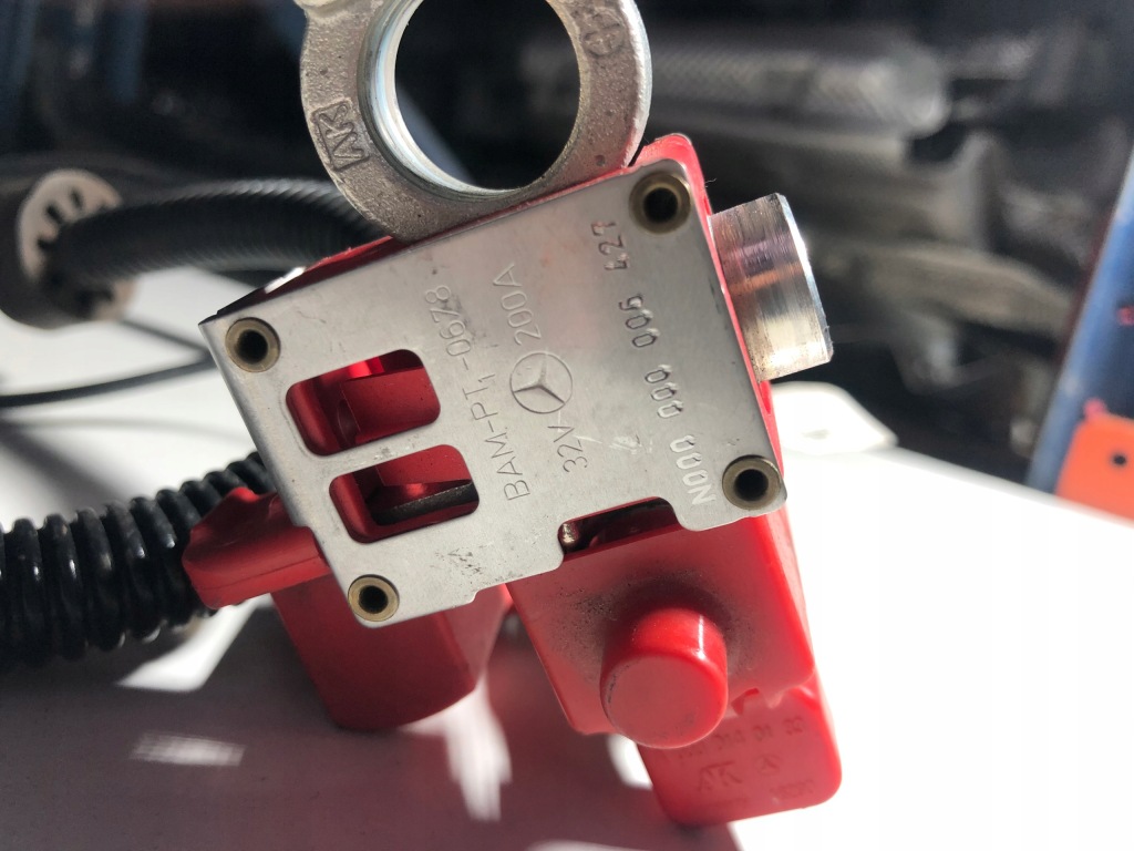 фото №6, Клемма плюсовая аккумулятор mercedes w207, w204