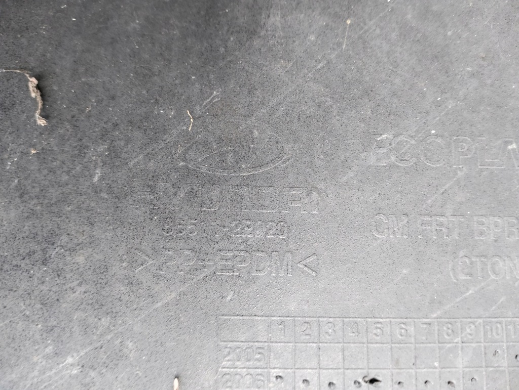 фото №16, Бампер перед hyundai santa fe santa-fe ii lata 2006-2009