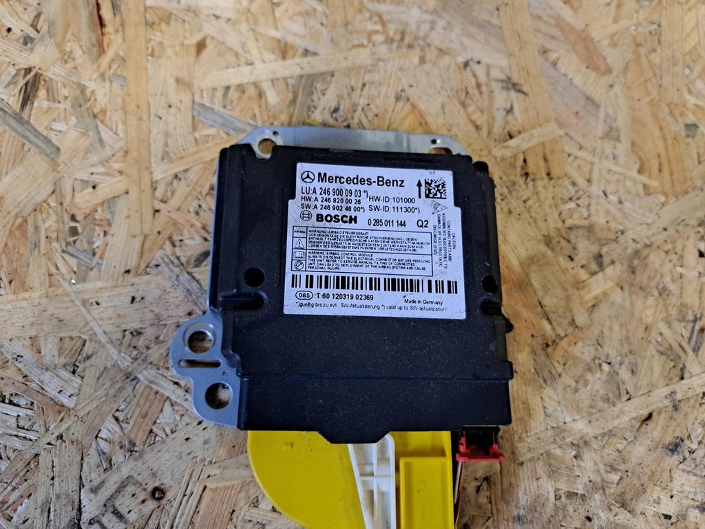 фото №1, Mercedes w246 датчик модуль подушка безопасности 2469000903 b-klasa