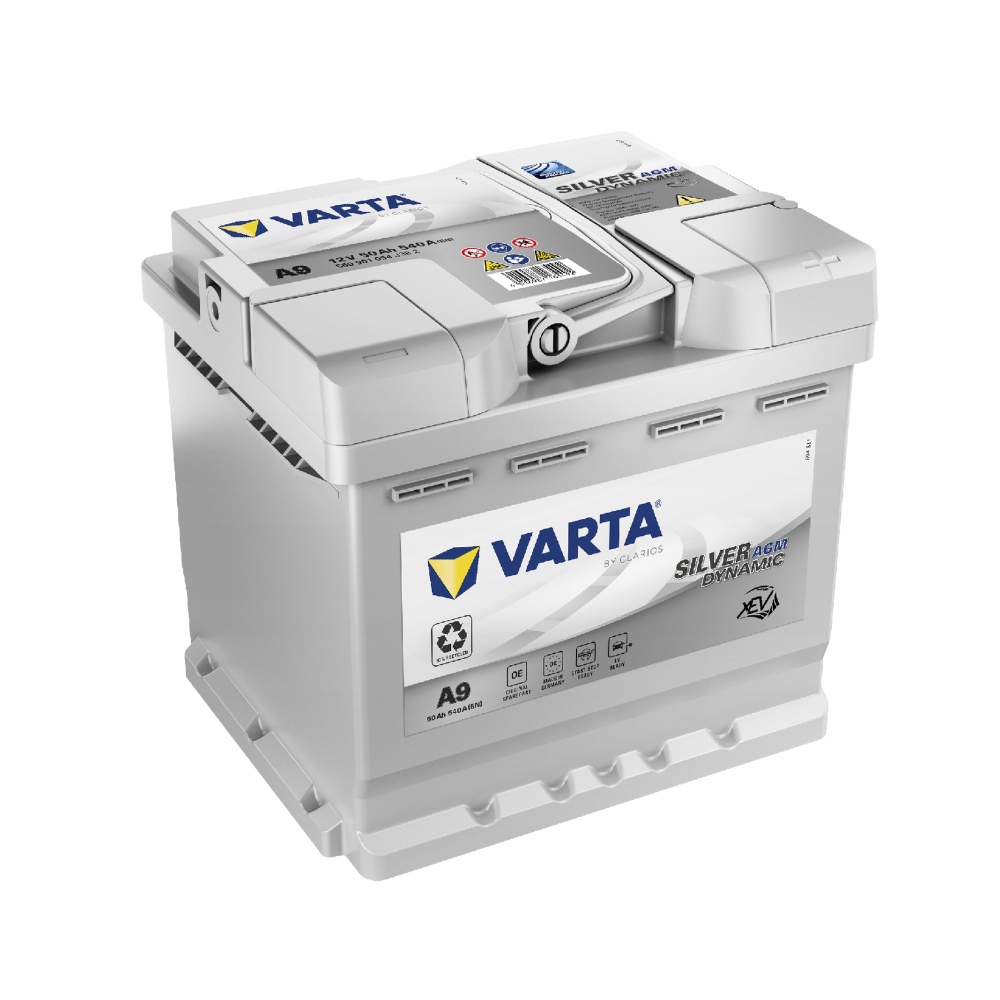 фото №1, Акумулятор varta silver dynamic agm a9 50ah 540a