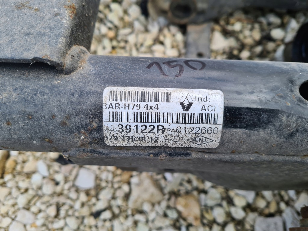 фото №6, Балка задняя dacia duster 1 дифференциал приводной вал левый петля