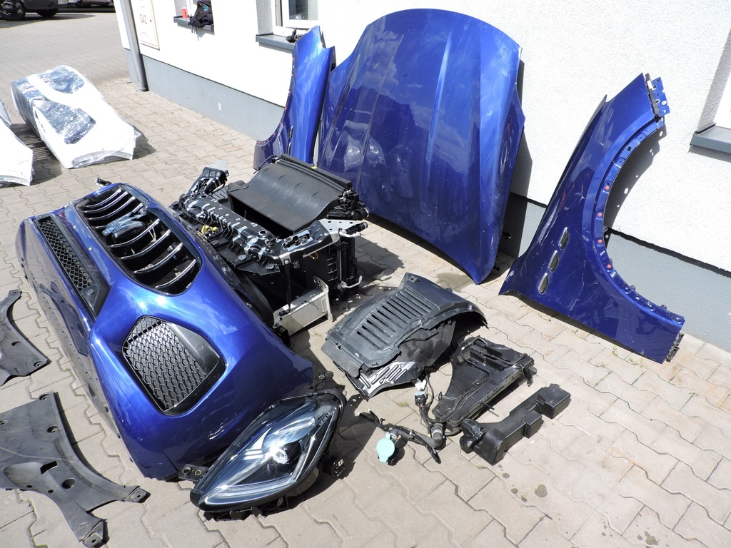 фото №6, Перед kompletny maserati grecale niebieski gt/modena 2.0