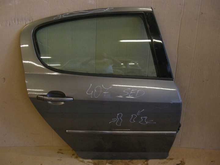 фото №1, Peugeot 407 sedan дверь правое задняя