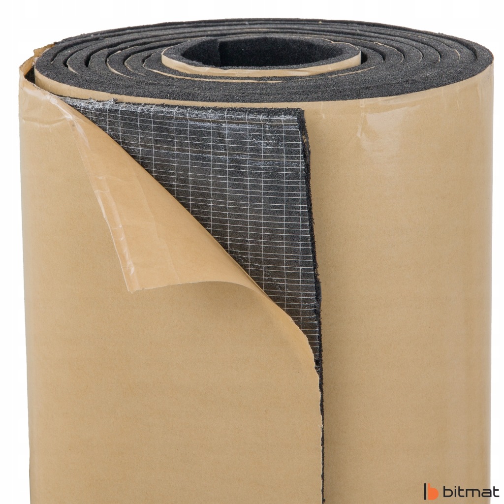 Ognioodporna мат samoprzylepna wyciszająca 10mm пена перегородка двигателя ролик Недорого