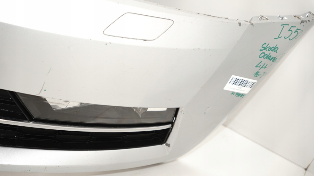 фото №8, Бампер перед передний skoda octavia iii lift 16-20r омыватель la7w