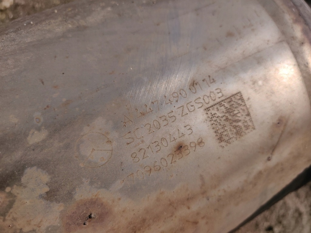 фото №6, V klasa vito w447 катализатор фильтр fap dpf 2.2cdi