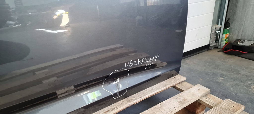 фото №6, A6 c8 4k дверь правое правый перед передние lz7s do ремонта