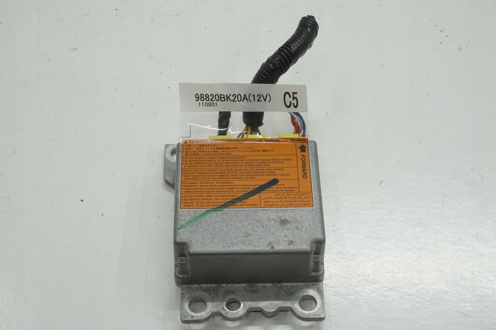 фото №1, Nissan qashqai j10 lift модуль датчик подушка безпеки 98820bk20a