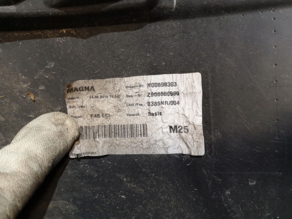 фото №10, Накладка бампера задня bmw x1 f48 pdc