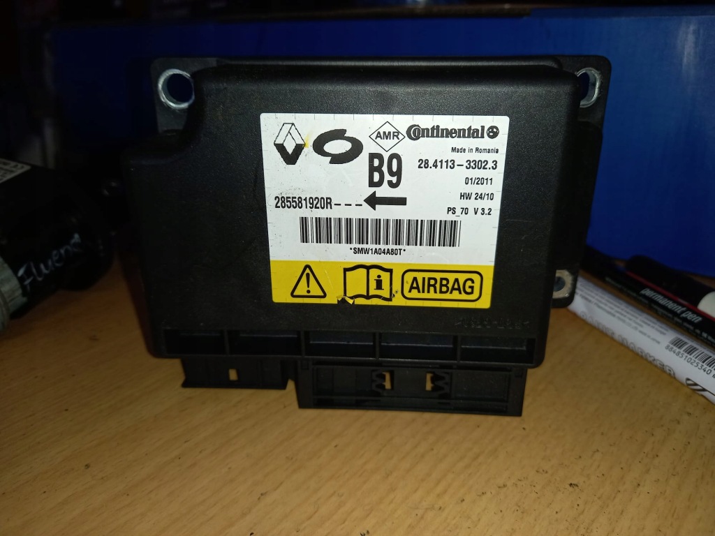 фото №1, Блок керування подушка безпеки renault fluence 285581920r
