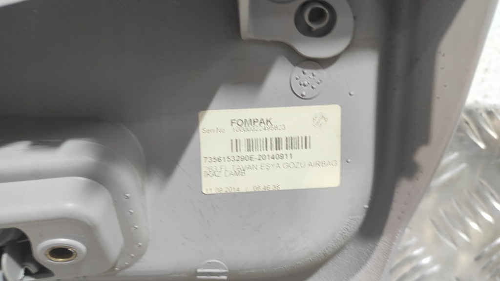 фото №6, Полка защита солнцезащитная бардачок fiat doblo ii 10- poznań