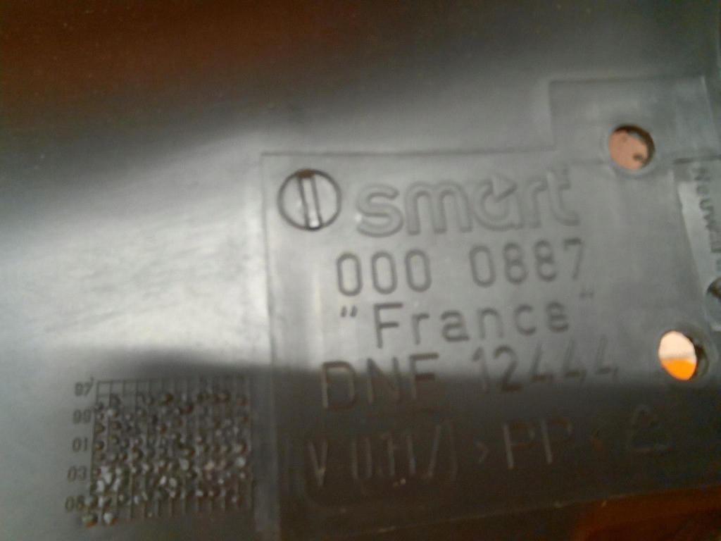 фото №6, Smart fortwo 00-07 lift молдинг поріг права передня 0000887