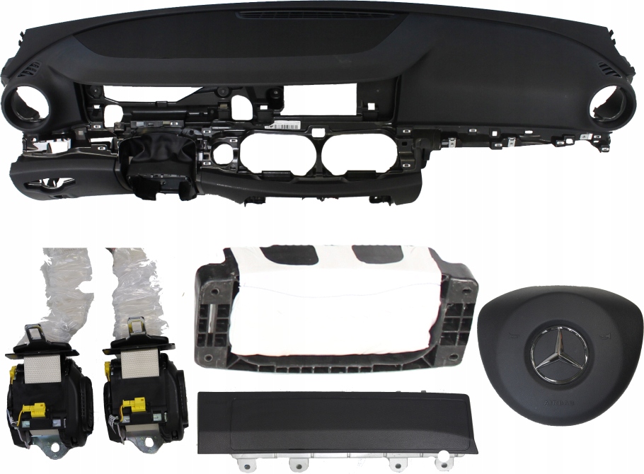 фото №1, Панель приладів консоль подушка безпеки ремені mercedes e w213