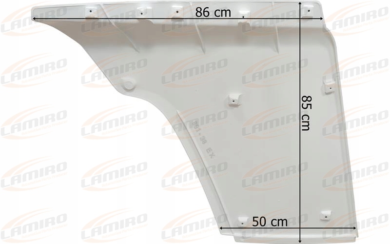 фото №2, Scania s r спойлер закабінний верхній правий