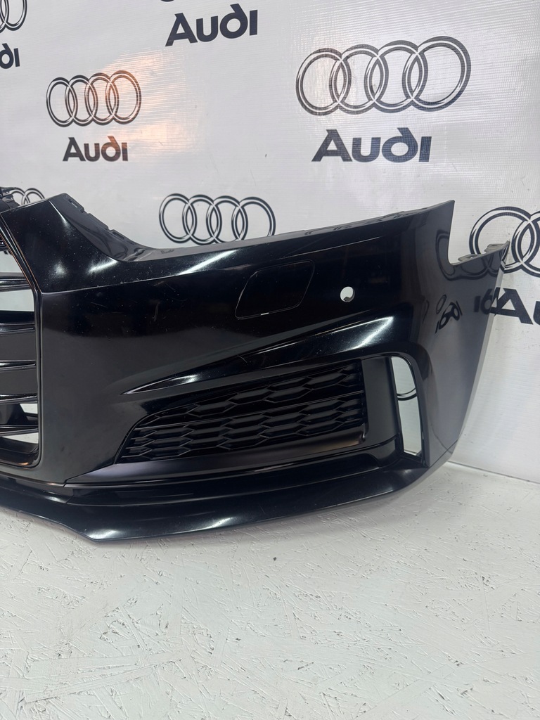 фото №7, Audi a5 ii 8w 8w6 2017-2020 бампер передній s-line 4x pdc омивачі оригінальний номер audi