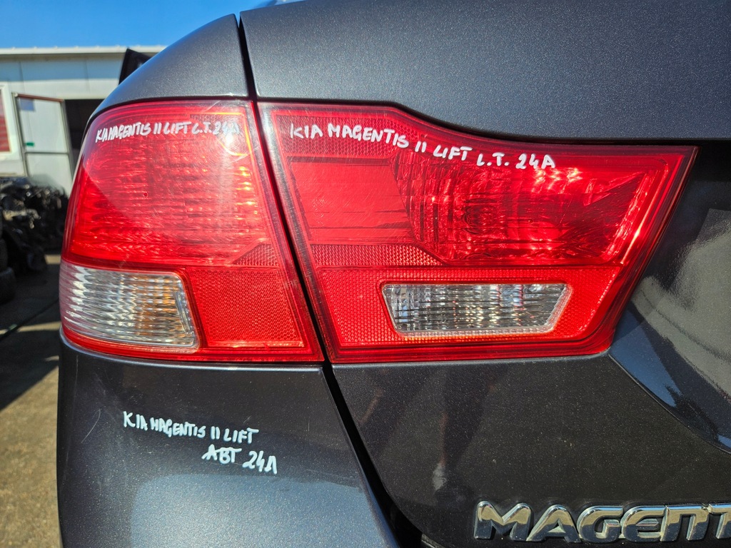фото №9, Kia magentis ii lift лампа левый задняя левая задняя крышка багажника с крышки w крышка