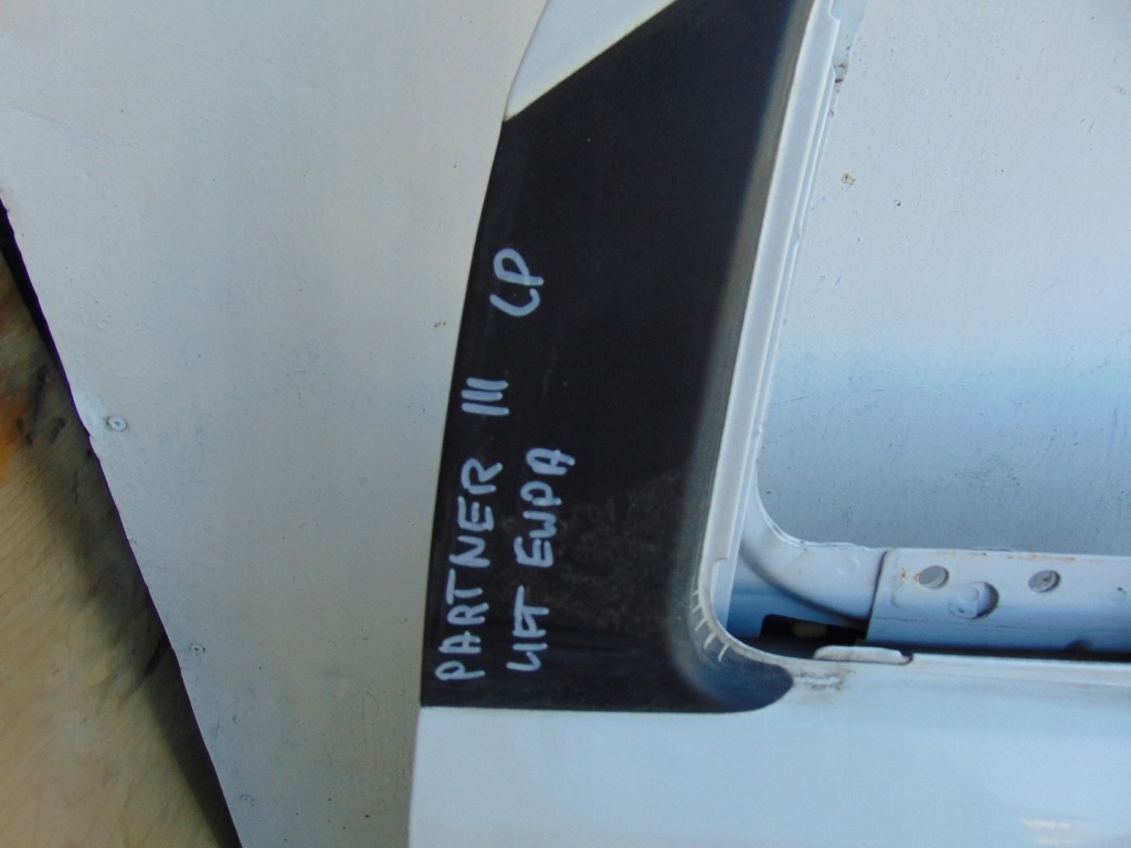 фото №16, Дверь левая перед peugeot partner berlingo iii 2008-białe ewpa