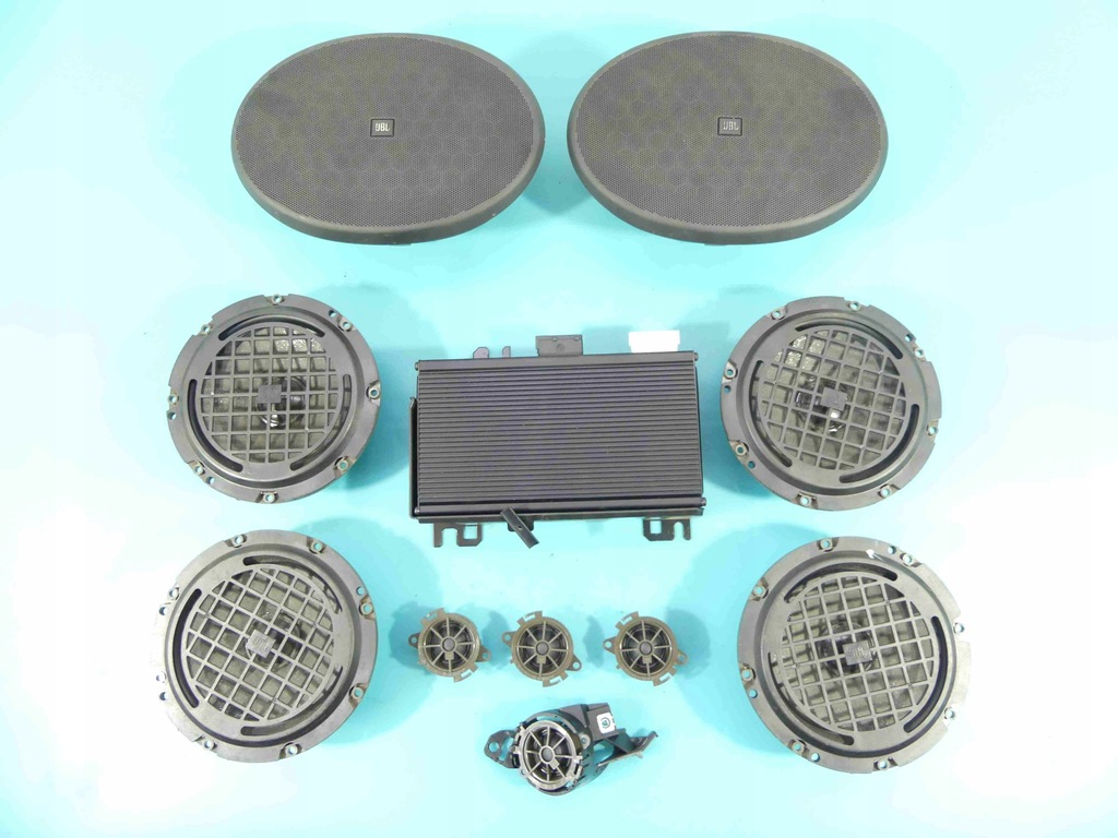 фото №1, Динаміки комплект підсилювач citroen c6