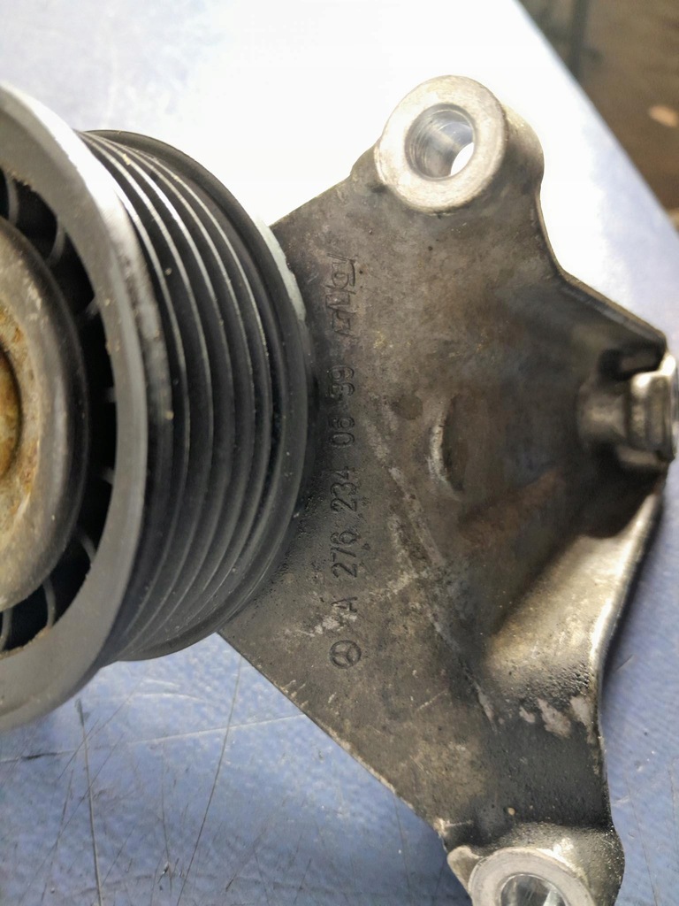 фото №5, Mercedes c43 w205 кронштейн ролик натягувача